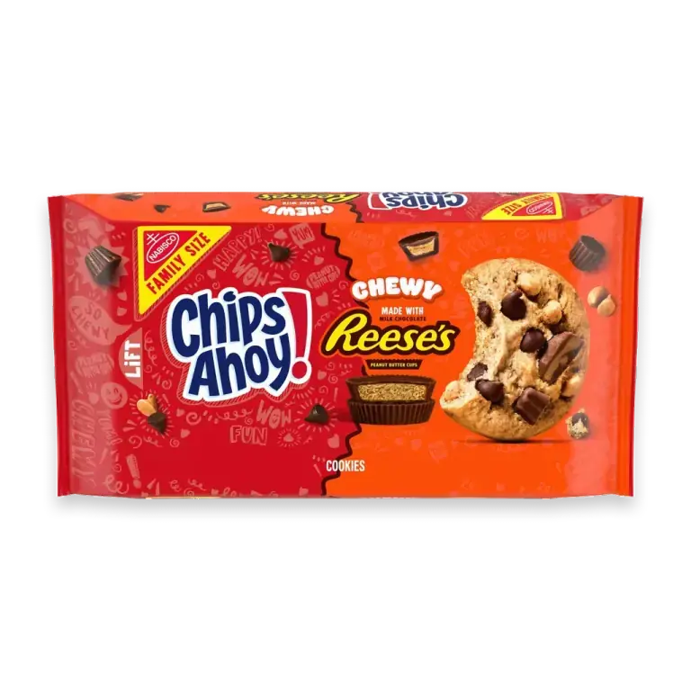Chewy Reese's Peanut Butter Cups Chocolate Chip Cookies Family Size