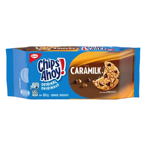 Christie Chips Ahoy! Cadbury Caramilk Cookies Original 253 g