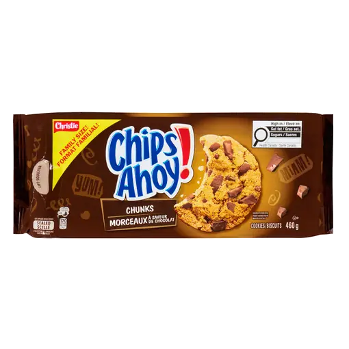 Christie Chips Ahoy! Cookies Chocolate Chunk Family Size 460 g
