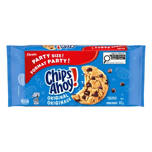 Christie Chips Ahoy! Cookies Original Party Size 637 g