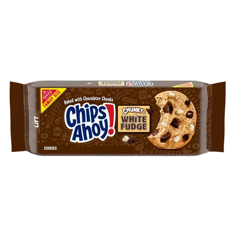 Chunky White Fudge Real Chocolate Chunk Crunchy Cookies