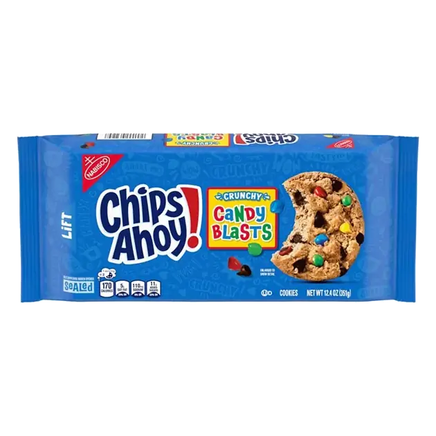 Crunchy Candy Blasts Cookies