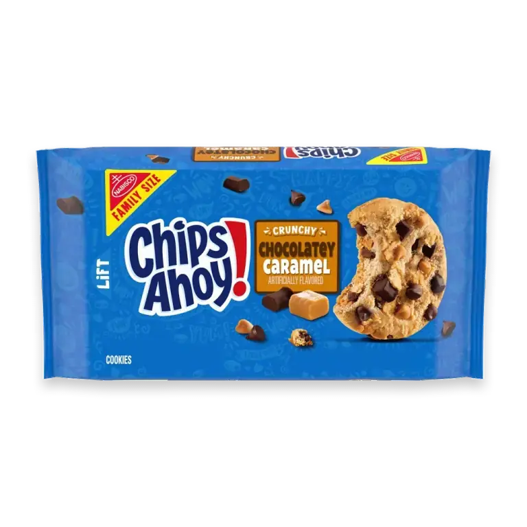 Crunchy Chocolate Caramel Chocolate Chip Cookies