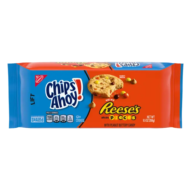 Mini Pieces with Peanut Buttery Candy Cookies, Peanut Butter