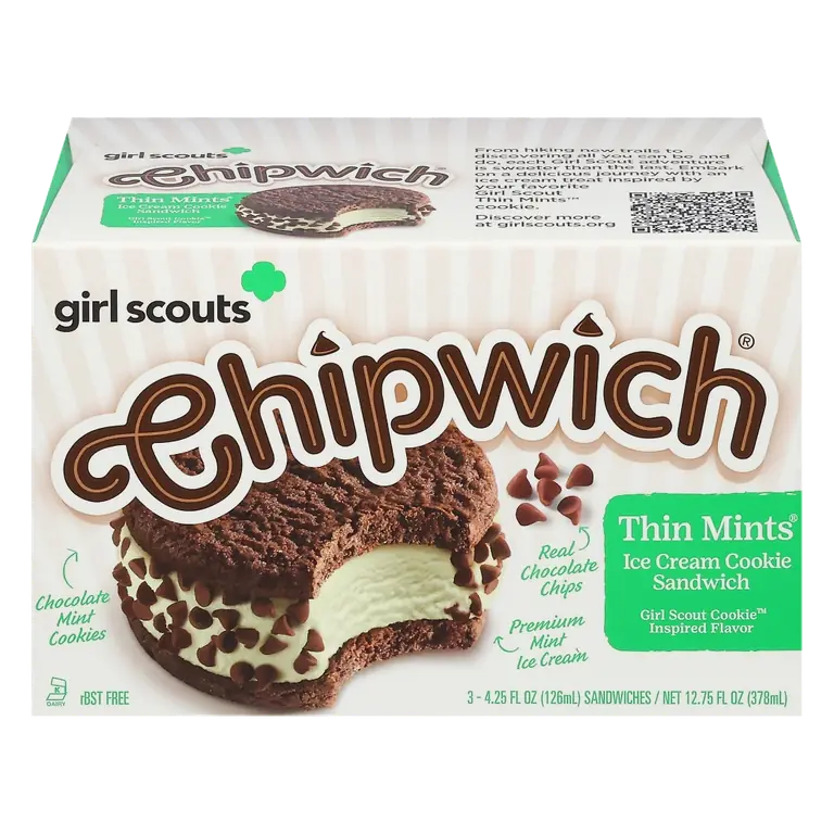 the Original Mint Chocolate Chip Ice Cream Sandwich