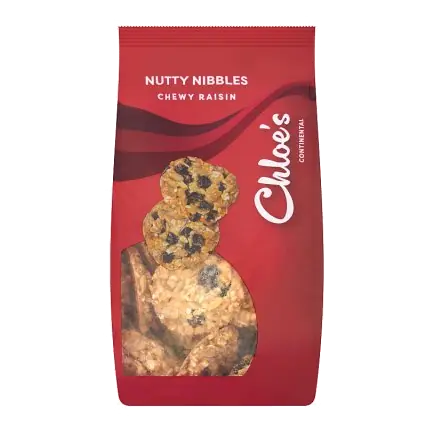 Chewy Raisin Nutty Nibbles
