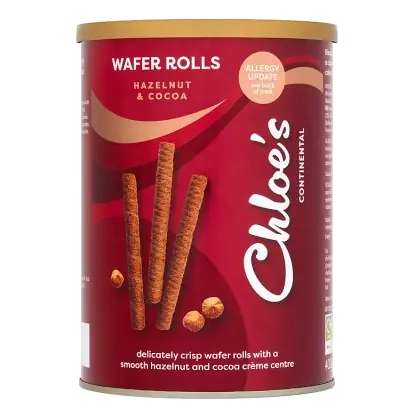 Wafer Rolls Hazelnut & Cocoa