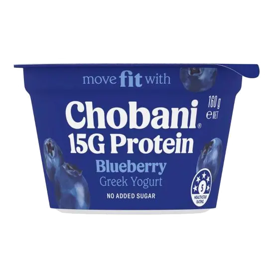 15g High Protein Greek Yogurt Blueberry