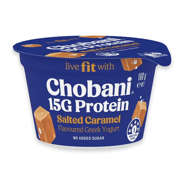 15G Protein Greek Yogurt Salted Caramel