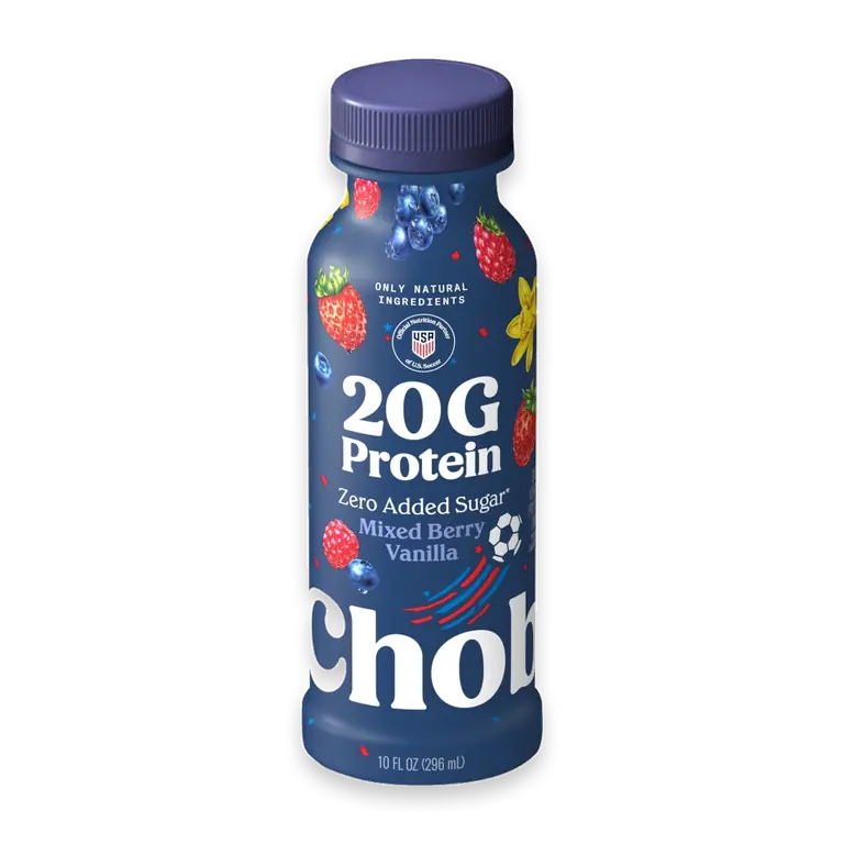 20g Protein Lowfat Greek Yogurt Drink Mixed Berry Vanilla 10 fl oz