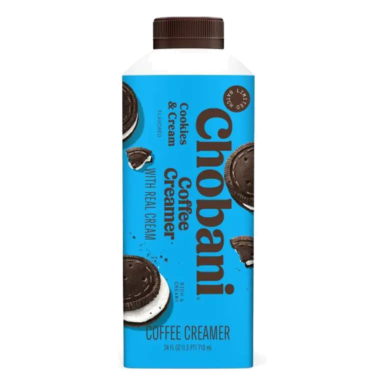 Chobani Cookies & Cream Coffee Creamer, 24 fl oz