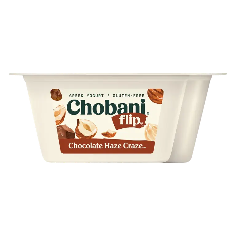 Chocolate Haze Craze Chocolate Hazelnut Flavored Low-Fat Greek Yogurt with Hazelnuts & Milk Chocolate