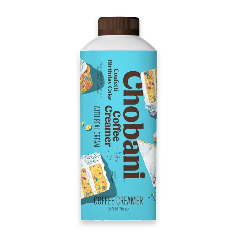 Coffee Creamer Confetti Birthday Cake 24 fl oz