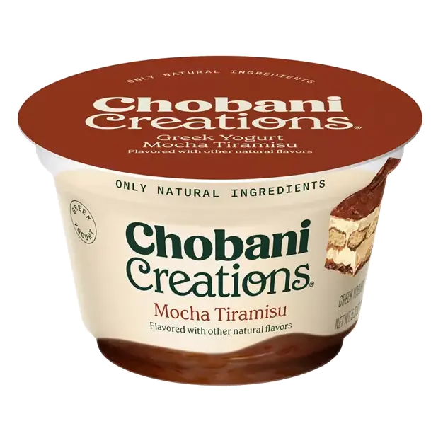 Creations Yogurt, Greek, Mocha Tiramisu