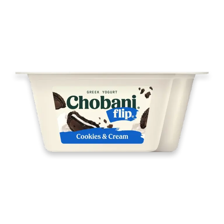 Flip Cookies & Cream Low Fat Greek Yogurt Cup