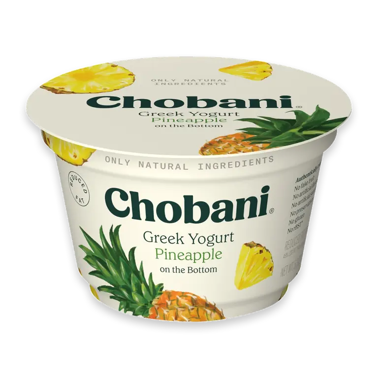 Low-Fat Greek Yogurt Pineapple on the Bottom 5.3oz