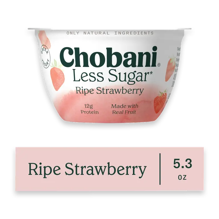 Monterey Strawberry Less Sugar Low Fat Greek Yogurt Cup