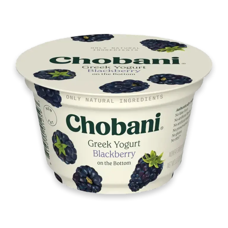 Non-Fat Greek Yogurt Blackberry on the Bottom 5.3oz
