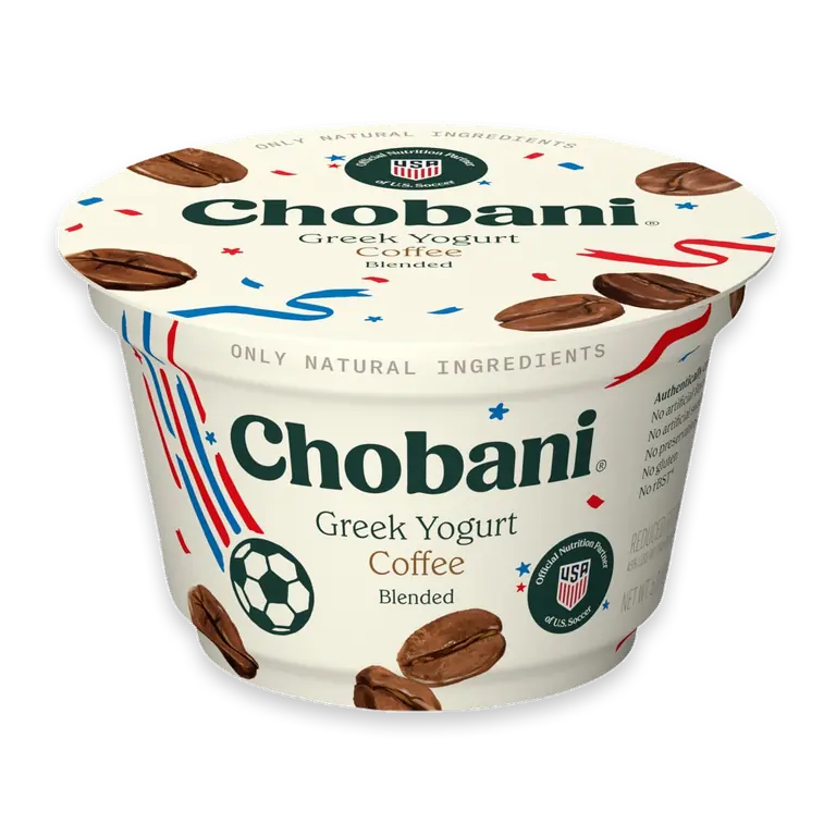 Reduced Fat Blended Greek Coffee Yogurt 5.3 oz