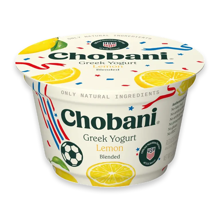 Reduced Fat Blended Greek Lemon Yogurt 5.3 oz