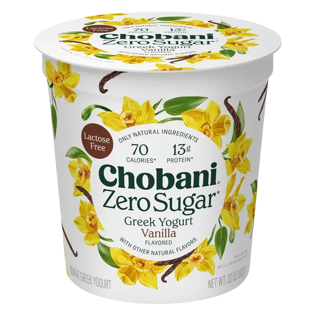 Zero Sugar Non Fat Vanilla Greek Yogurt