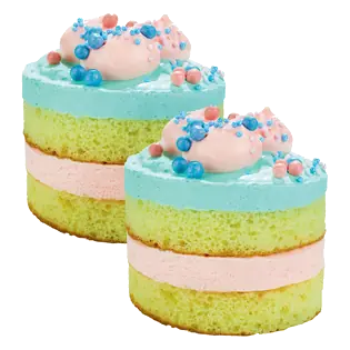 3 in Cake Cotton Candy 2 x 110 g