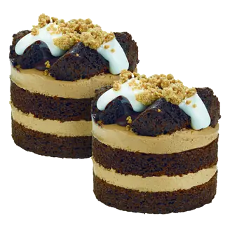 Smores 3 inch Cake 2 x 130 g