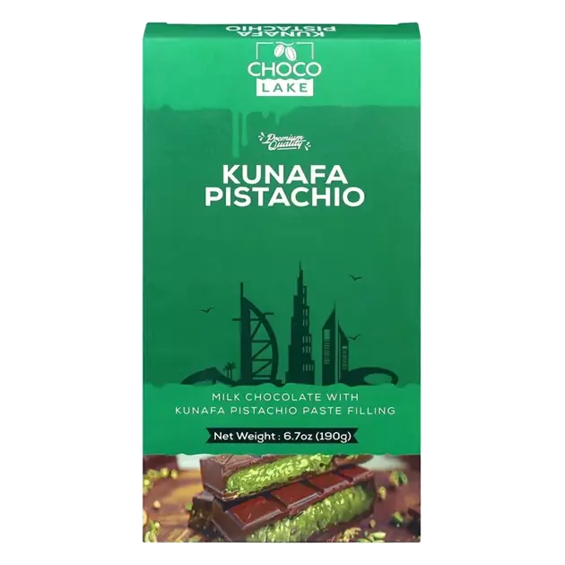 Kunafa Pistachio Milk Chocolate