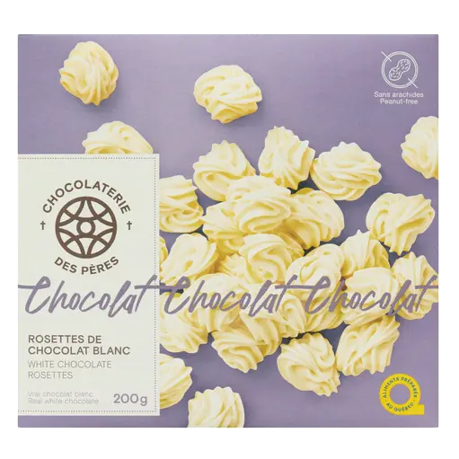 White Chocolate Rosettes 200 g