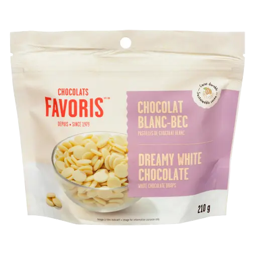 Chocolate Drops Dreamy White Chocolate 210 g