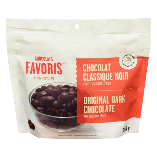 Dark Chocolate Drops Original 250 g