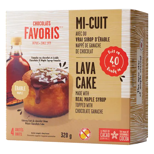 Peanut-Free Lava Cake Maple Syrup 320 g