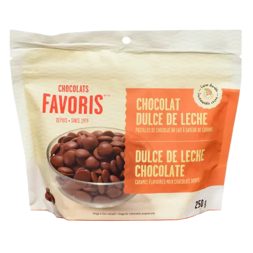 Dulce De Leche Milk Chocolate Drops 250 g