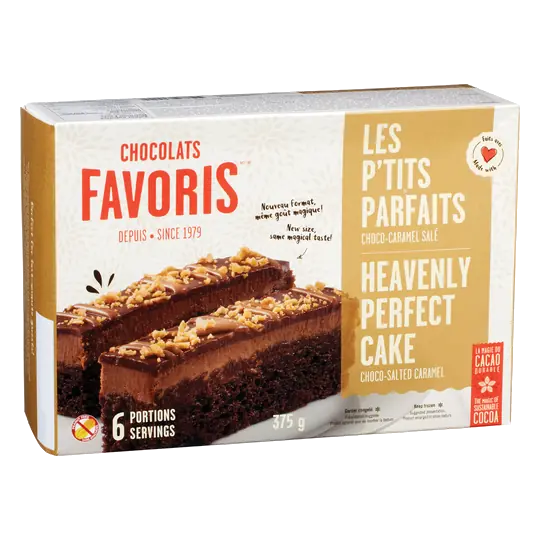 Heavenly Perfect Cake Choco-Salted Caramel 375 g