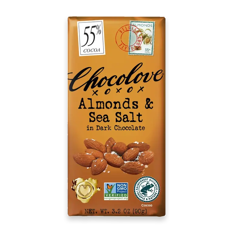 Almonds & Sea Salt in Dark Chocolate