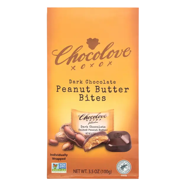 Dark Chocolate Peanut Butter Bites