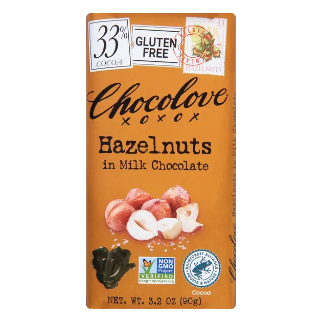 Hazelnuts in Milk Chocolate