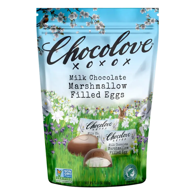 Milk Chocolate Marshmallow Filled Eggs