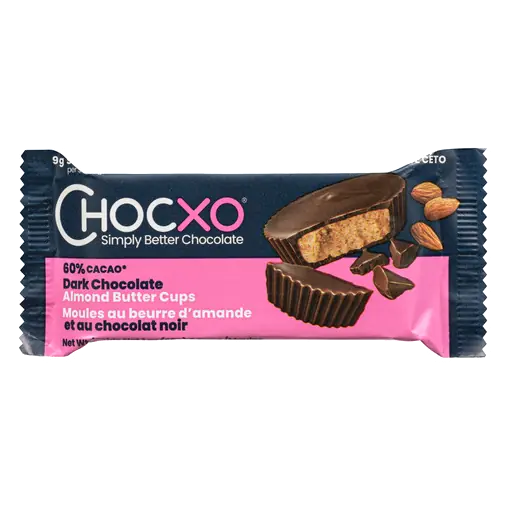 Dark Chocolate Almond Butter Cups 2 x 14 g