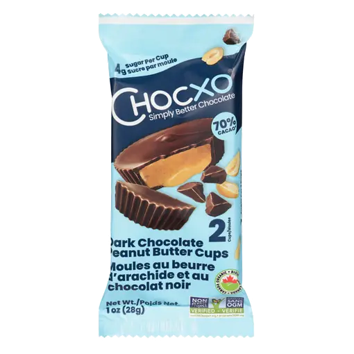 Dark Chocolate Peanut Butter Cups 2 x 14 g
