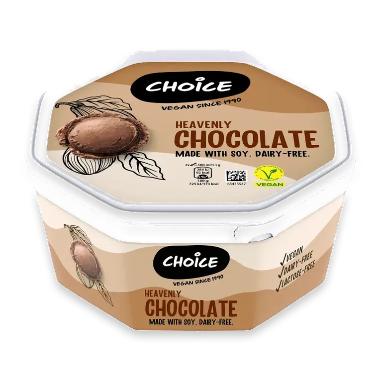 Glass Heavenly chocolate mjölk och laktosfri Vegansk 750ml