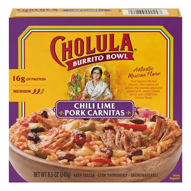Chili Lime Carnitas Frozen Burrito Bowl