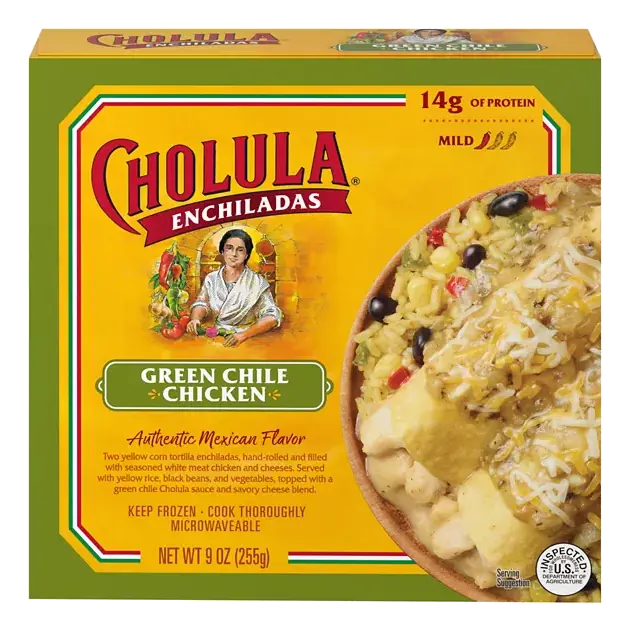 Green Chile Chicken Enchiladas