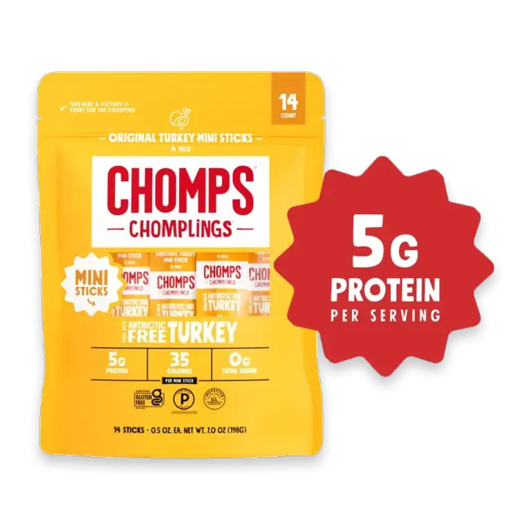 CHOMPLINGS Original Turkey Sticks (ABF) 14 Count