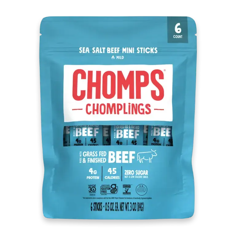 Chomplings Sea Salt Beef Mini Sticks