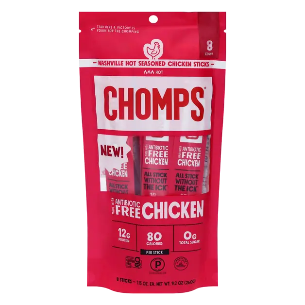 Nashville Hot Seasoned Chicken Sticks - 8 ct