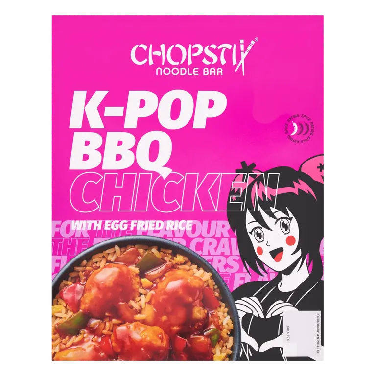 Chopstix K-Pop BBQ Chicken with Egg Fried Rice 400g