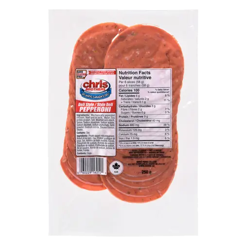 Deli Pepperoni 250 g