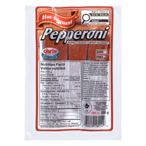 Hot Pepperoni 250 g