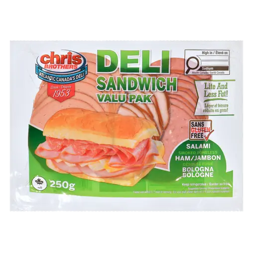 Low Fat Deli Meat Sandwich Pack 250 g